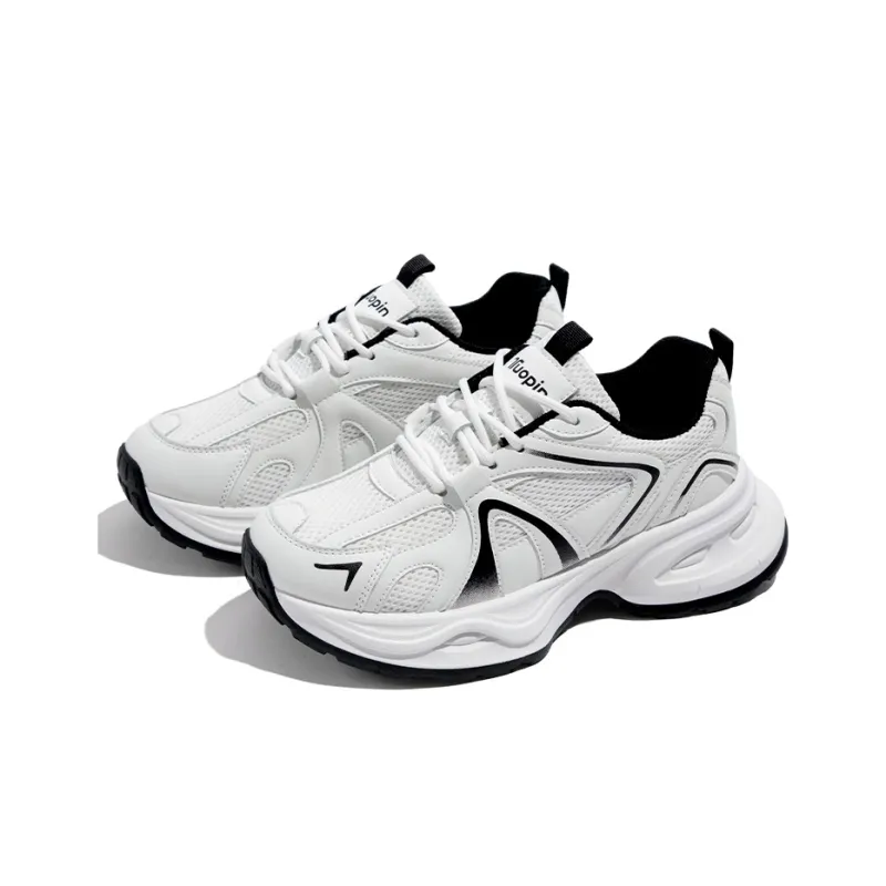 TUOPIN Height Increasing Abrasion Resistant Breathable Low Top Chunky Sneakers Unisex-54