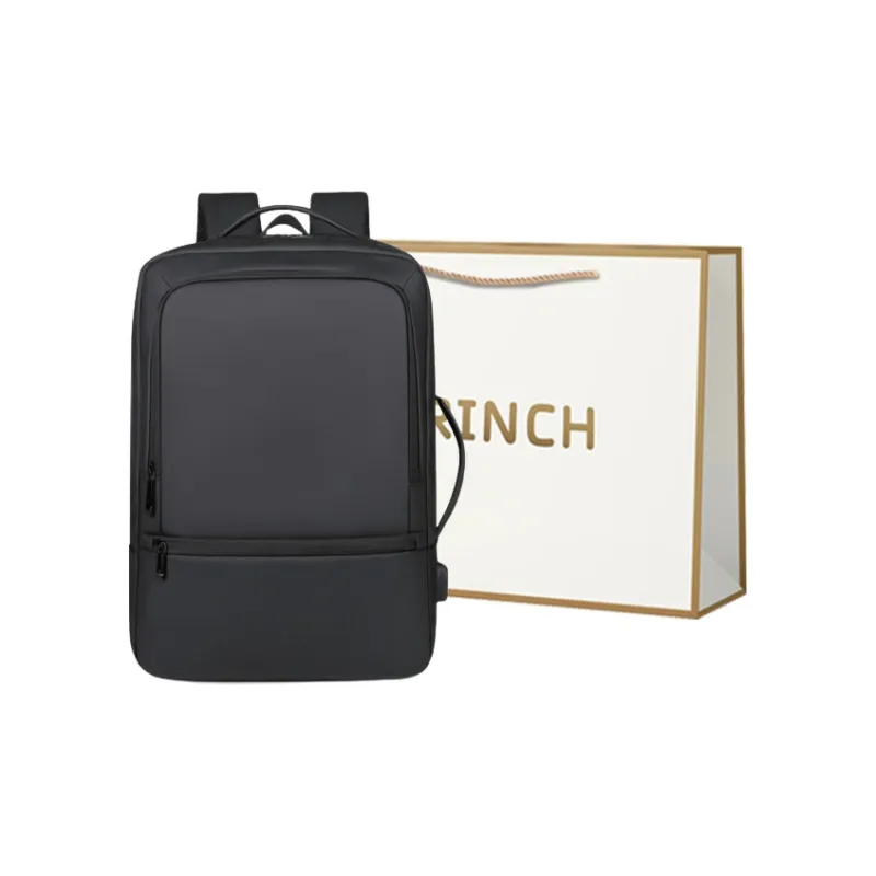 BRINCH Membrana Dermalis Backpack Regular Men's Black/Gray-0