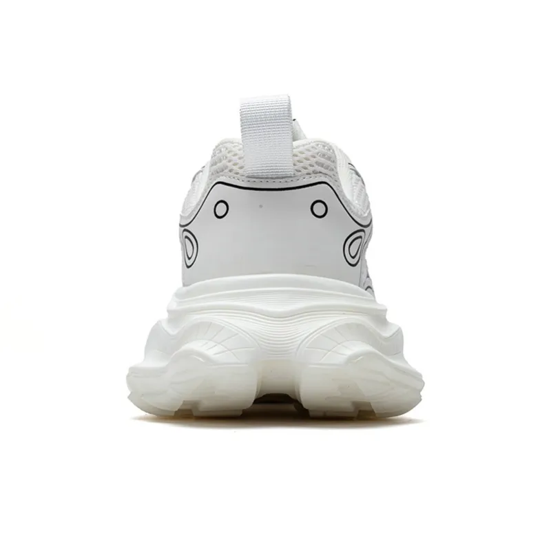 JOSINY Anti Slip Wear Resistant Low Top Chunky Sneakers Men's-4