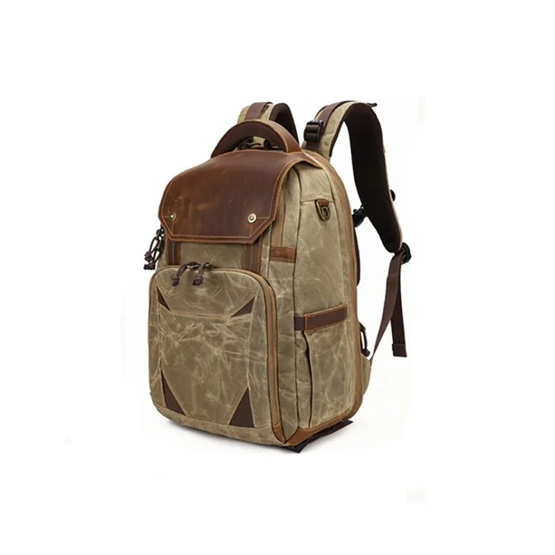 TTaG．baG Batik Canvas Backpack Unisex-9