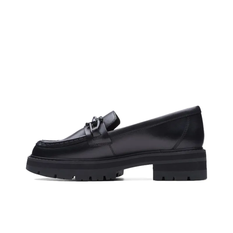 Clarks Orianna Bit Leather Loafers Women's-0