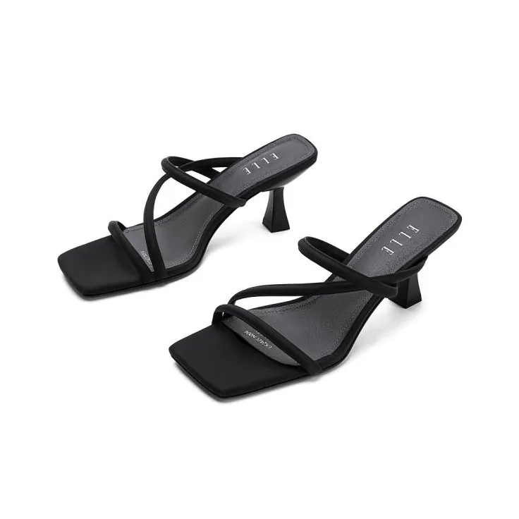 ELLE One Strap Sandals 6.5cm Women's-1