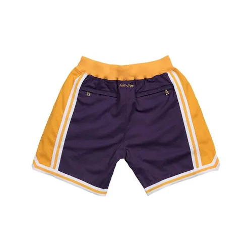 Just Don X Mitchell Ness Mitchell & Ness X JUST DON Basketball Shorts Unisex Yellow