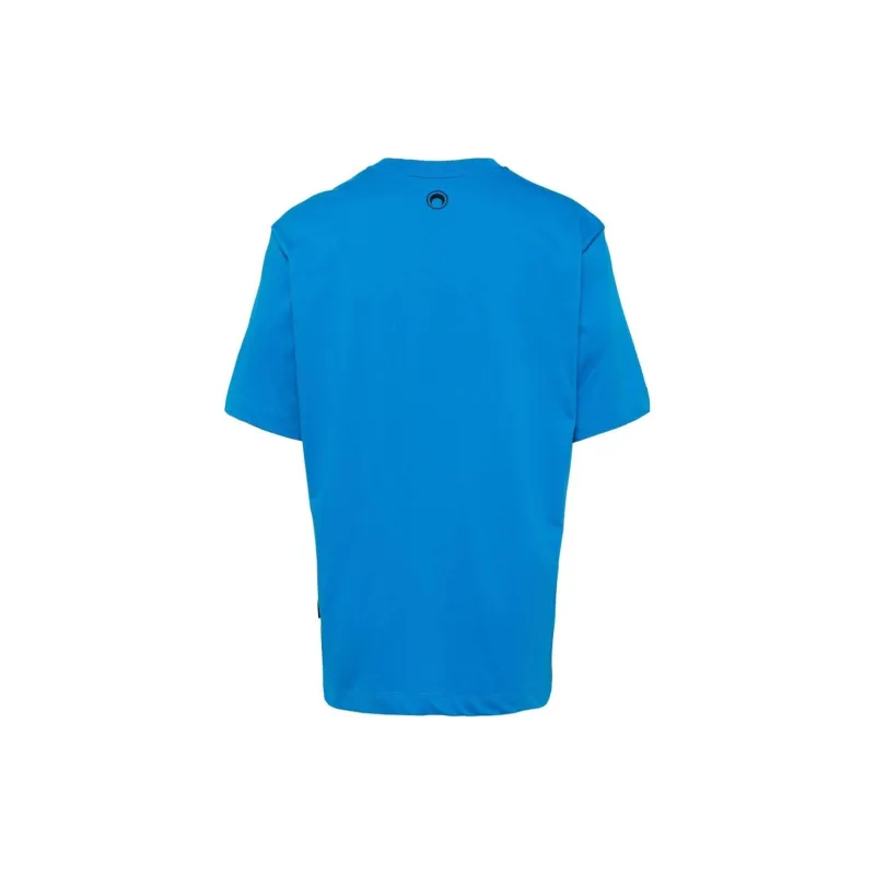 Marine Serre T Shirt Men's Blue-1