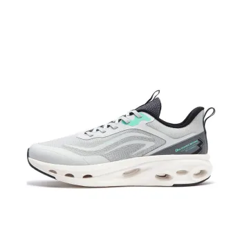 361° Anti Slip Wear Resistant Low Top Running Shoes Men's Gray