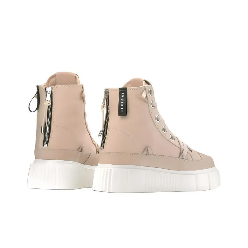 Inuikii Matilda High-Top Skateboard Shoes Women's Pink-3