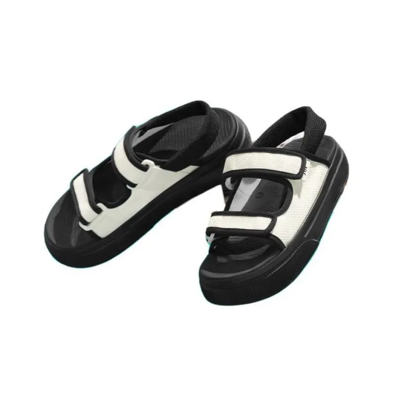 361° Beach Sandals Women's White Black-1