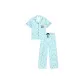 Blue with Daisy Jacquard
