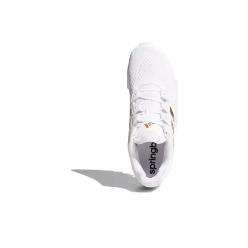 Adidas Springblade Pro Slip-Resistant Breathable Low-Top Running Shoes Men's White-3