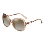 Champagne Frame with Gradient Tea Brown Lens