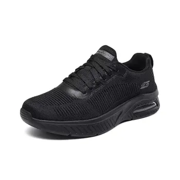 Skechers Bob's SPORT Cushioning Anti Slip And Wear Resistant Low Top Casual Shoes Men's Black