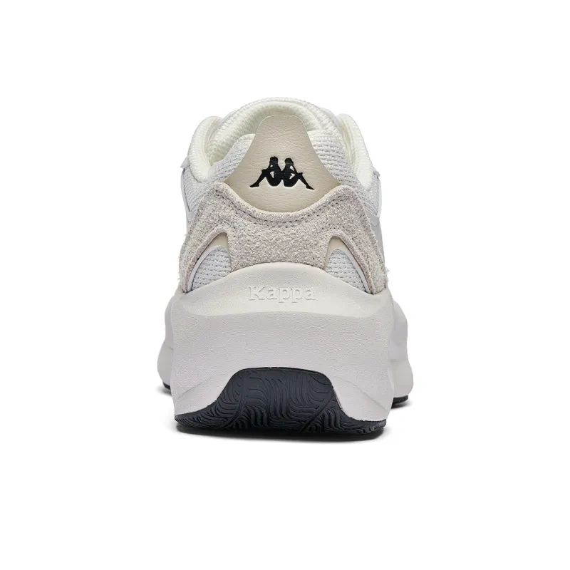 Kappa Anti-Slip Wear-Resistant Low-Top Chunky Sneakers Unisex Moon Gray-4