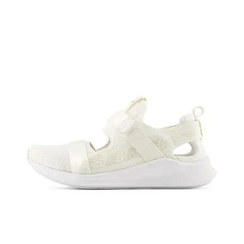 New Balance NB Fresh Foam One Strap Sandals Medium Heel Women's Beige
