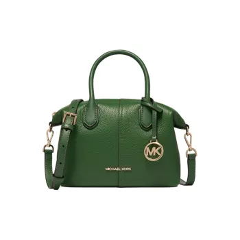 MICHAEL KORS Leather Crossbody Handbags Small Size Women's Green