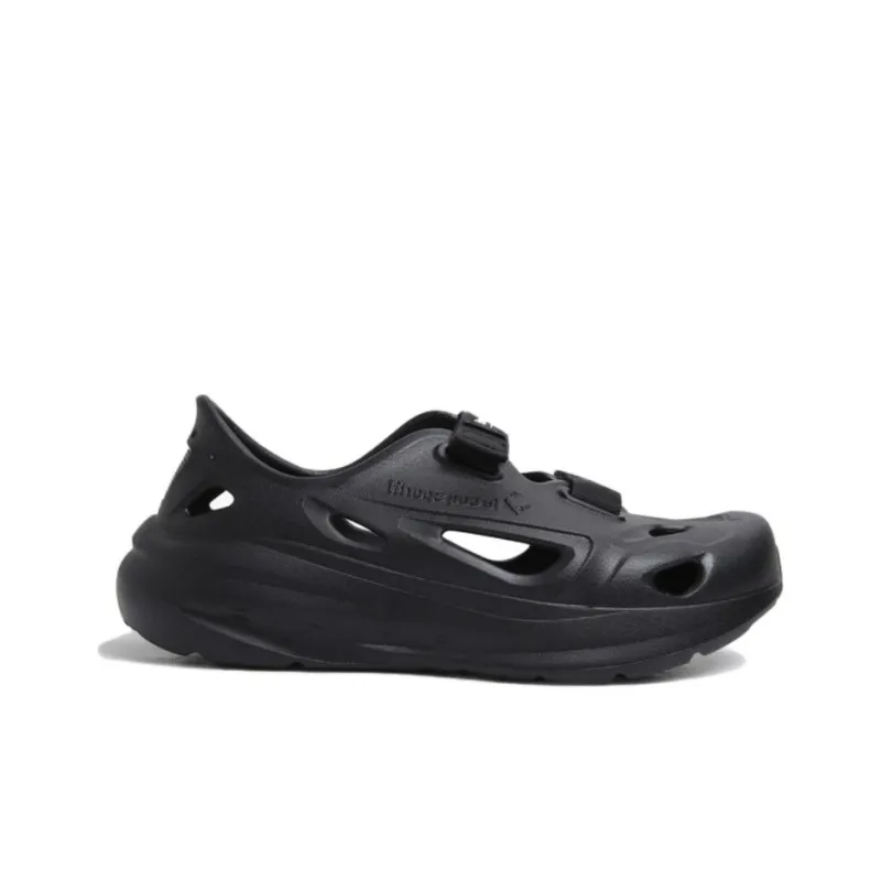 Le Coq Sportif x DESCENTE Clogs Unisex Black-1