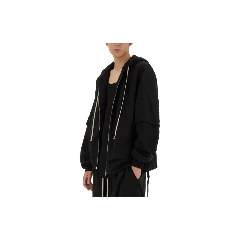 Rick Owens Zipped Hustler Hoodie-2