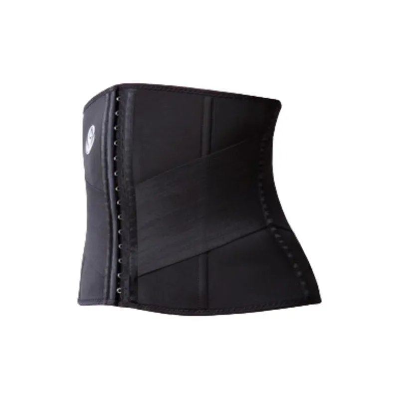 LiNing Back Support Braces Fitness Breathable Warm Protective Black Polyester Women's-3