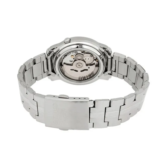 SEIKO Automatic Mechanical Movement Watch Men's Watch Black Dial-3