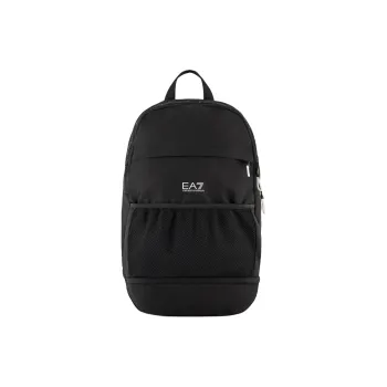 EMPORIO ARMANI EA7 Polyester Backpack Unisex Black