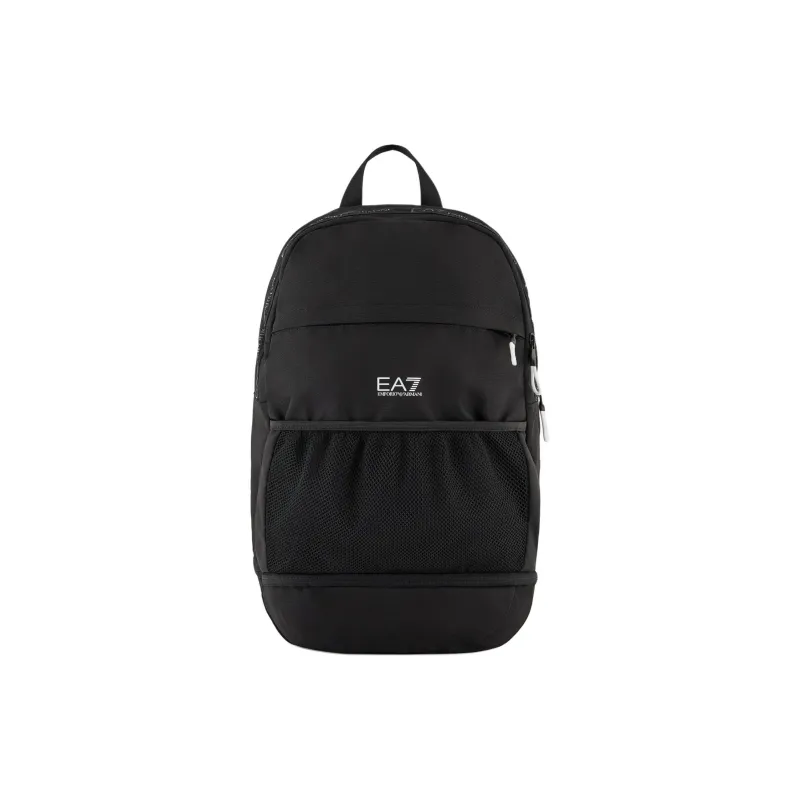 EMPORIO ARMANI EA7 Polyester Backpack Unisex Black-0