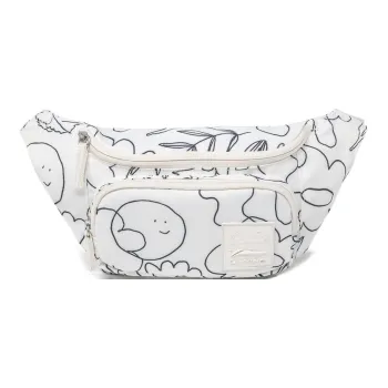 LiNing Sports Life Collection Polyester Sling Bag Fanny Pack Regular Unisex White