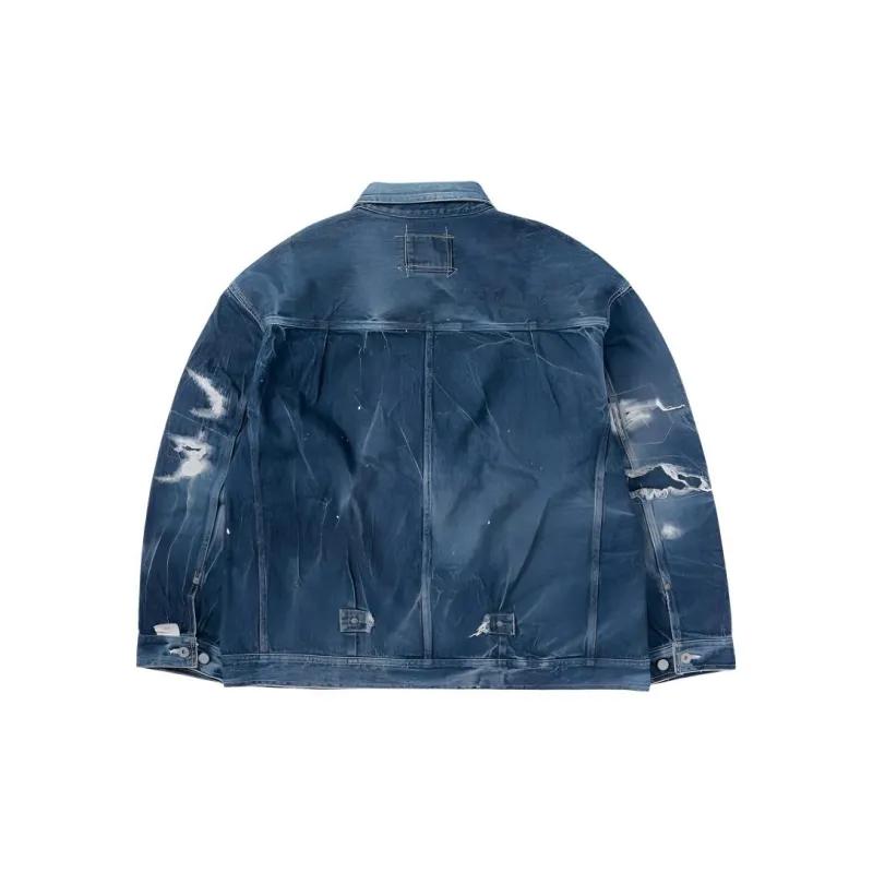 MADNESS Denim Jacket Men's Indigo-1