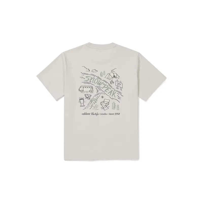 Snow Peak T Shirts Men-6