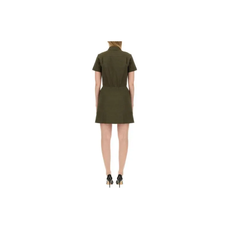 THEORY Short sleeved A line Dress-1