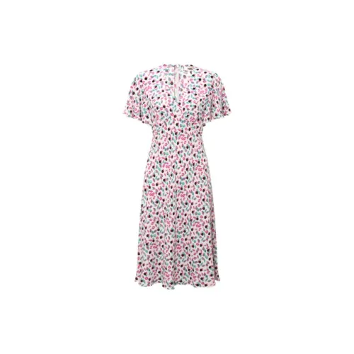 DVF Short-Sleeved Dresses Women's Pink/Blue