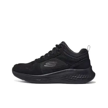 Skechers Skech Lite Pro Cushioned Slip Resistant Mid Top Casual Shoes Men's Black