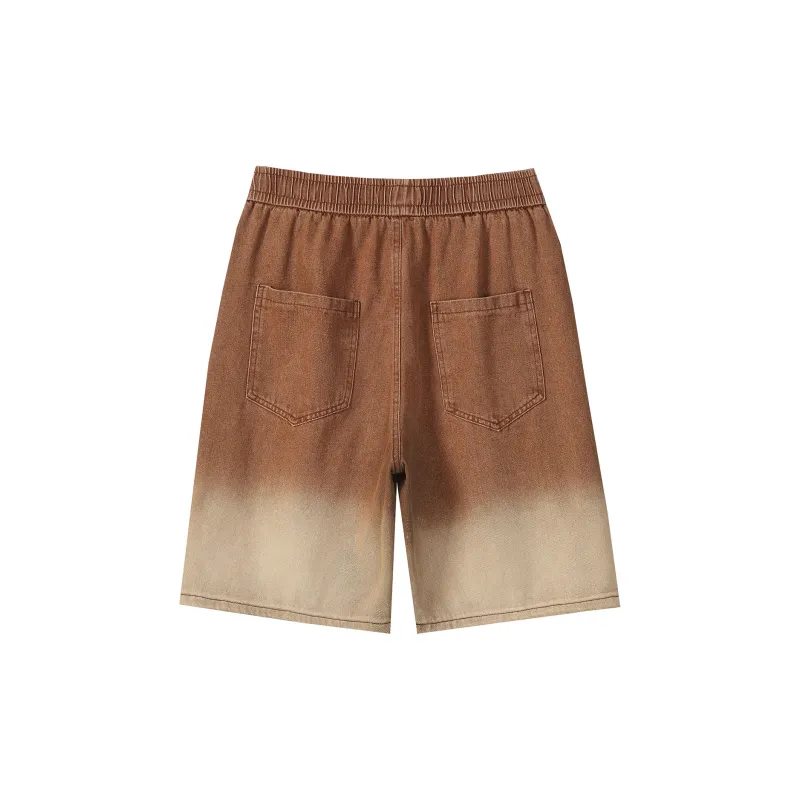 R.super Denim Shorts Unisex-7