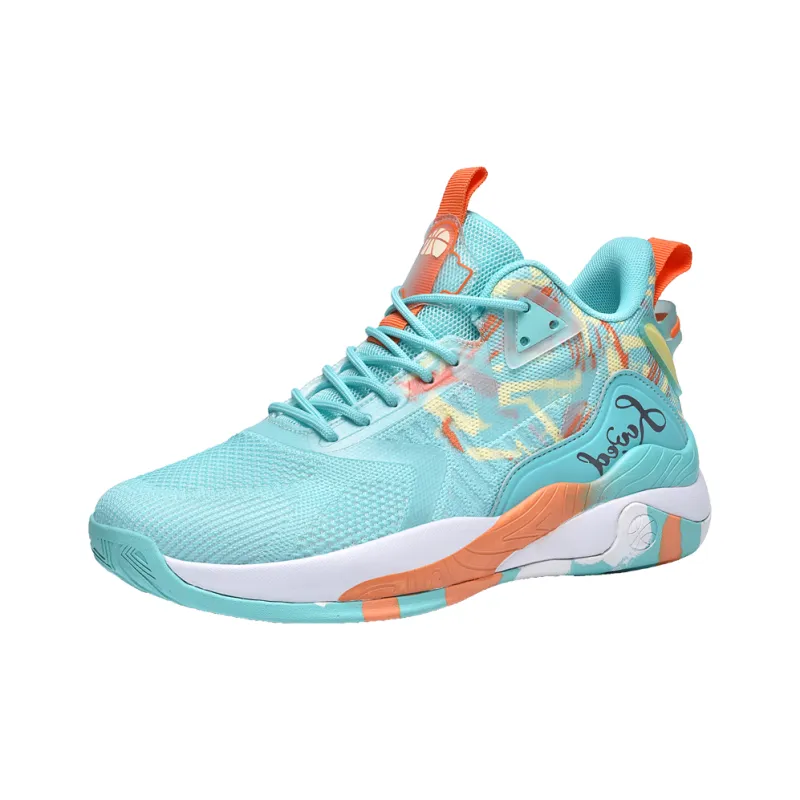 Prince McQueen Cushioned Slip-Resistant Lightweight Mid-Top Basketball Shoes Men's-13