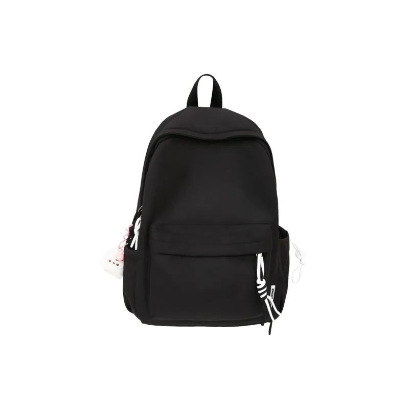 Alcohol Dragon Nylon Backpack Regular Unisex Black/Pink/Yellow/Green/Orange/White-0
