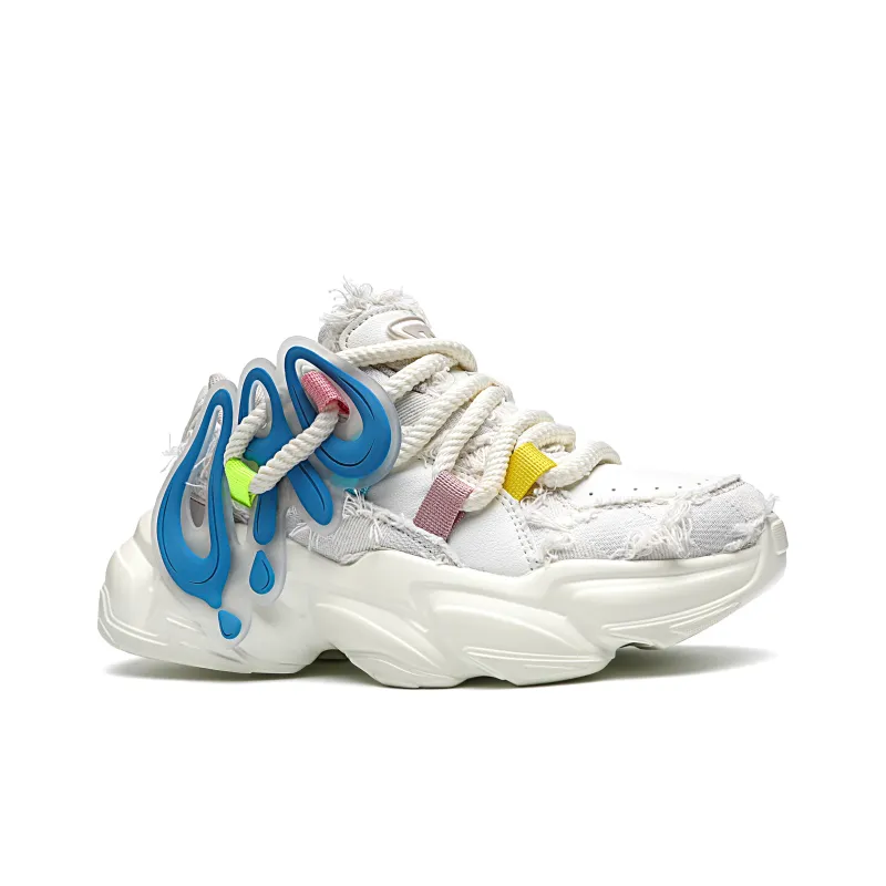 ORD Low Top Chunky Sneakers Unisex Blue-2