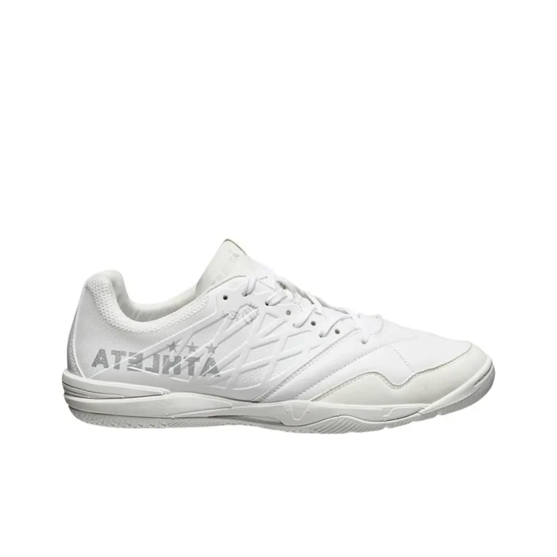 ATHLETA Anti Slip Wear Resistant Soccer Shoes Men's White-1