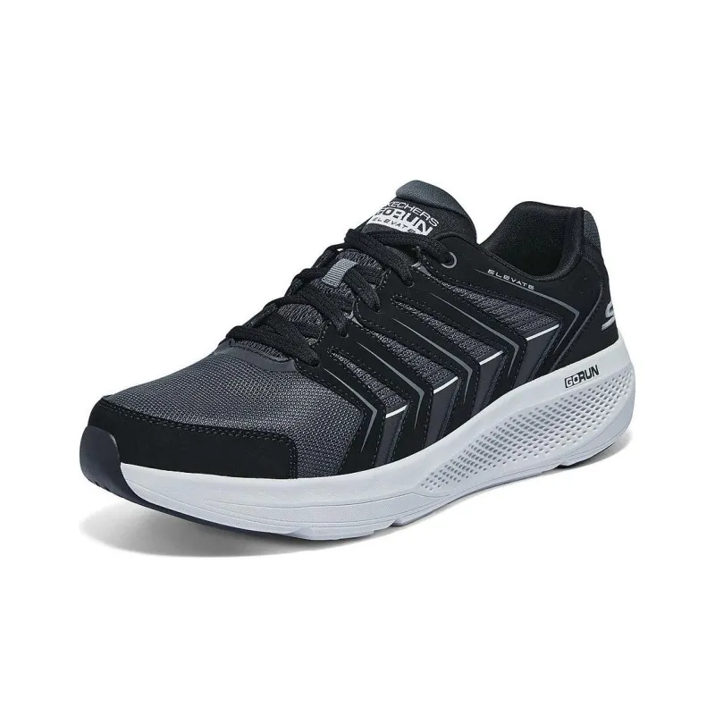 Skechers GO RUN Elevate Slip Resistant Breathable Low Top Running Shoes Men's Black-3