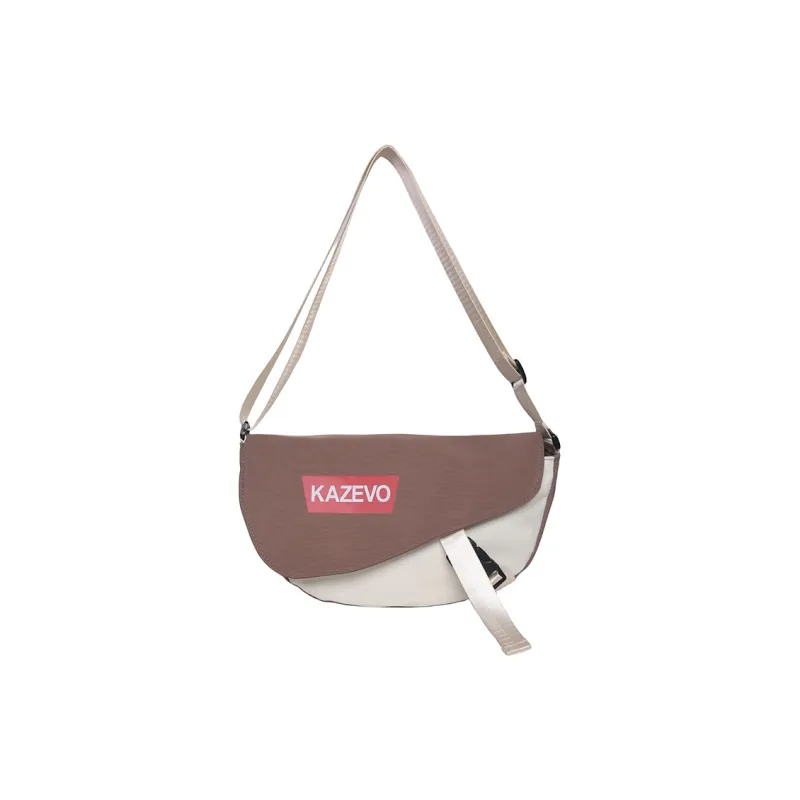 Alcohol Dragon Nylon Shoulder Bag, Crossbody Bag Regular Unisex Gray & Orange/Black & Red/Khaki & White/White & Black-8