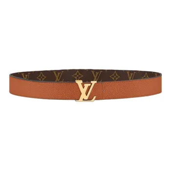 LOUIS VUITTON Lv Initiales 30 Mm Reversible Belt Monogram
