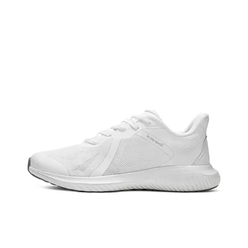 Le Coq Sportif Anti Slip Wear Resistant Low Top Casual Shoes Unisex White-0