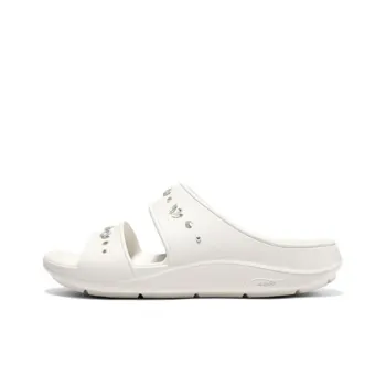Skechers Foamies Quiet Slip Resistant Slide Slippers Women's White