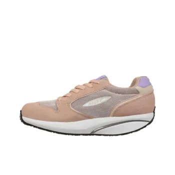 MBT Anti Slip Wear Resistant Low Top Casual Shoes Women's Beige Yellow