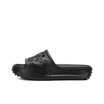 Le Coq Sportif Slip Resistant Slide Slippers Unisex Black
