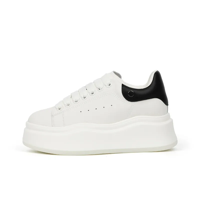 REBACCA REBACCA Anti-Slip Wear-Resistant Low-Top Skateboard Shoes Women's White-0