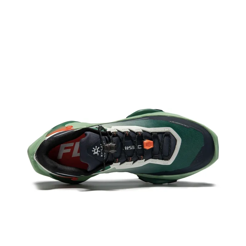 KAILAS FUGA DU Running Shoes Men Low Top Midnight Blue/Palm Leaf/Unbleached Original Color-2