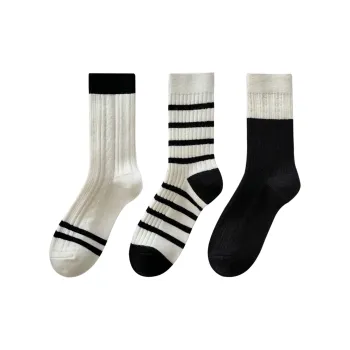 XXLLG Mid-Calf Socks Women's 3 Pack