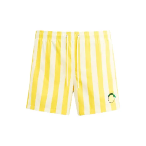 ZARA Swimming Shorts Men Lemon Yellow