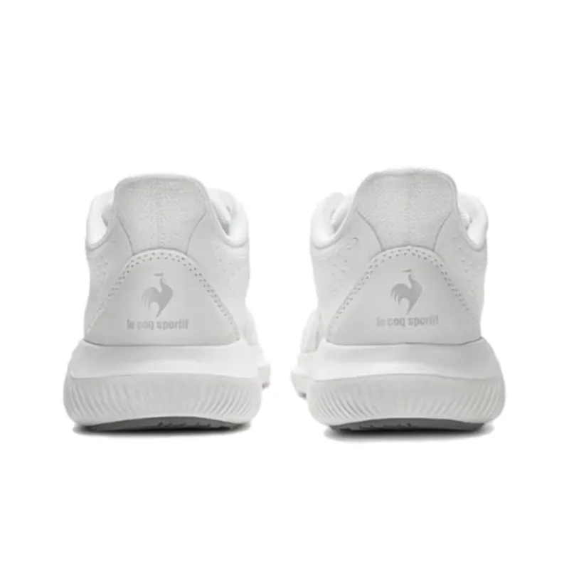 Le Coq Sportif Anti Slip Wear Resistant Low Top Casual Shoes Unisex White-4