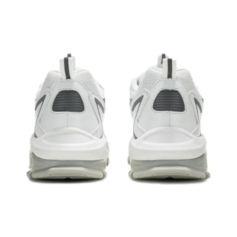 Le Coq Sportif Anti Slip Wear Resistant Low Top Running Shoes Unisex White-3