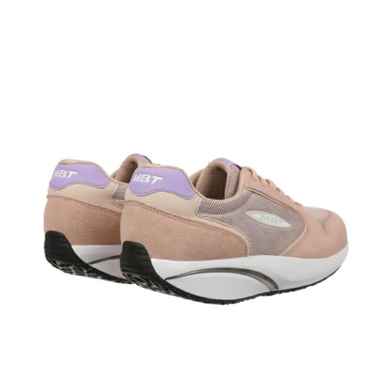 MBT Anti Slip Wear Resistant Low Top Casual Shoes Women's Beige Yellow-3
