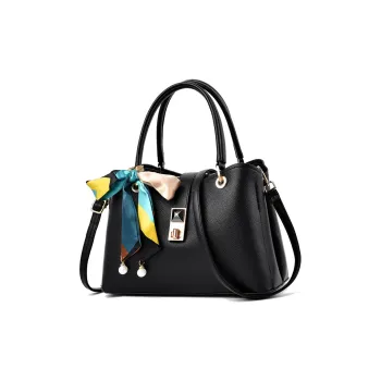 Dusen Kangaroo PU Handbag Shoulder Bag Crossbody Bag Regular Women's White/Black/Red/Dark Blue/Maroon